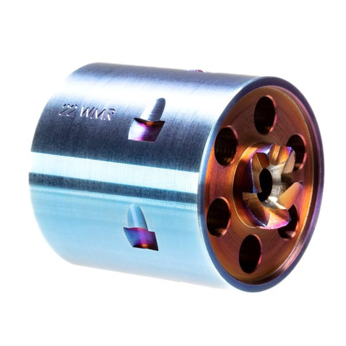 KIT CYL HER .22WMR 6 S, PVD GLOSS BLUE KIT CYL HER .22WMR 6 S, PVD GLOSS BLUE