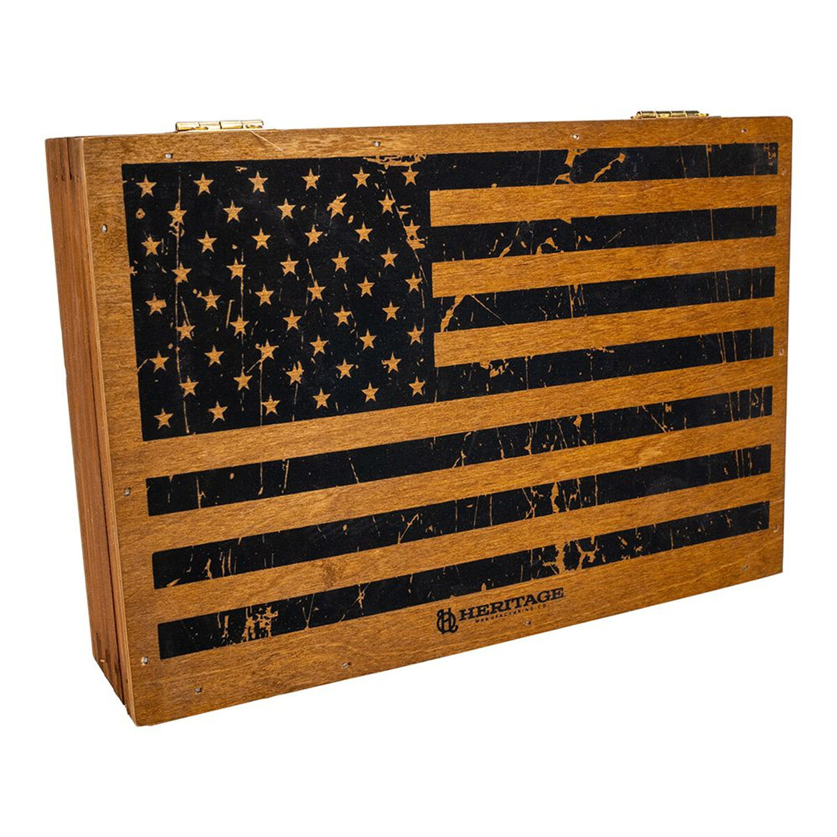 CEDAR BOX 2" BK FOAM, DISS USA FLAG CEDAR BOX 2" BK FOAM, DISS USA FLAG