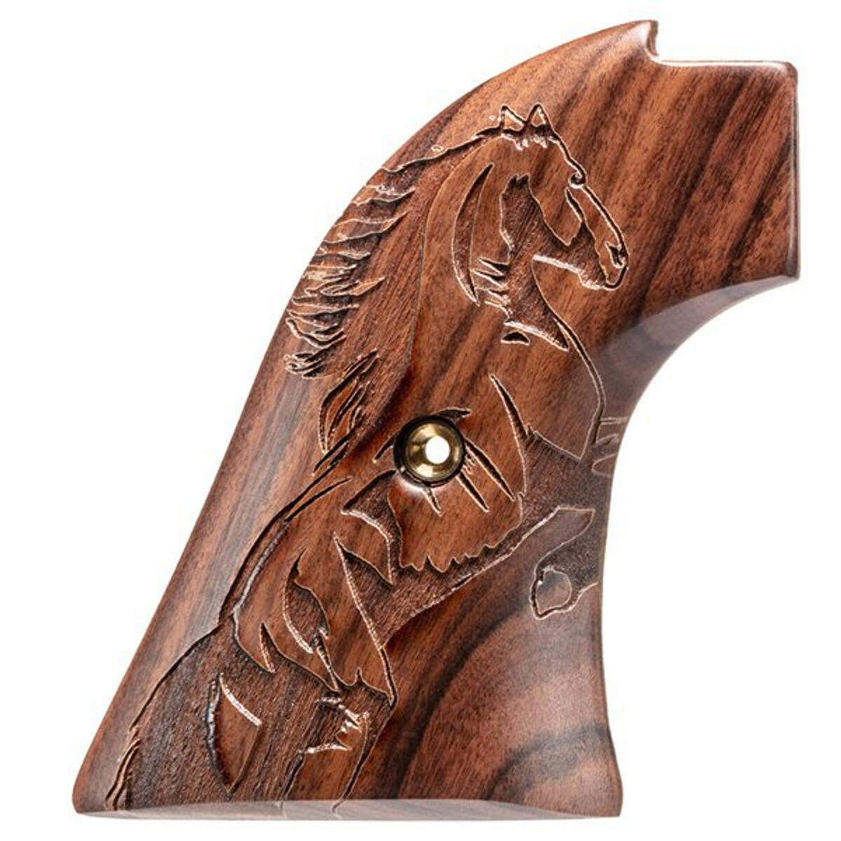 Heritage Altamont Horse Engraved Wood Grip Set | Made in USA Heritage Altamont Horse Engraved Wood Grip Set | Made in USA
