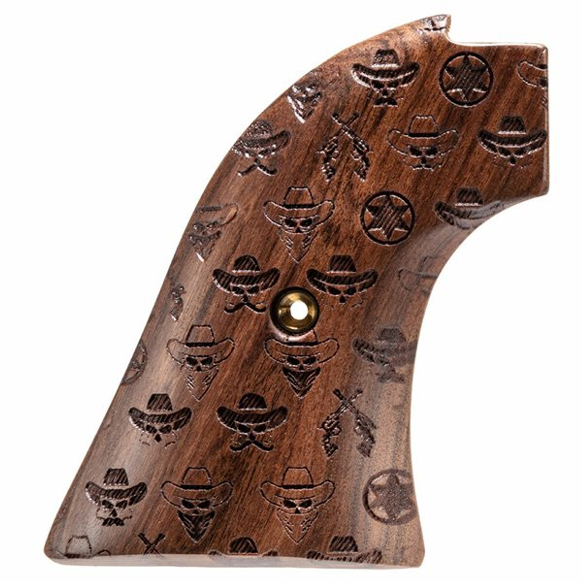 GRIP , HER REGULAR W ENGRAVED SKULL 02 GRIP , HER REGULAR W ENGRAVED SKULL 02