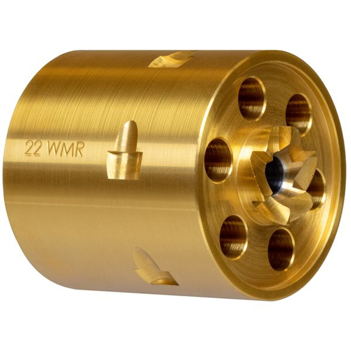 Heritage .22 WMR Cylinder – 6 Shot | PVD Gloss Gold | Factory Replacement Heritage .22 WMR Cylinder – 6 Shot | PVD Gloss Gold | Factory Replacement