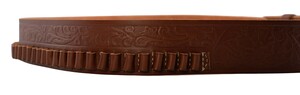 Heritage x Hunter Co. American Leather Western Drop Cartridge Belt — .22 Caliber Small Bore Heritage x Hunter Co. American Leather Western Drop Cartridge Belt — .22 Caliber Small Bore