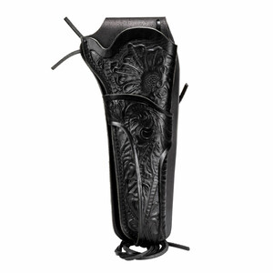 Hunter Co. Western Texas Strap Black Leather Holster – 6" Heritage Rough Rider (Right Hand) Hunter Co. Western Texas Strap Black Leather Holster – 6" Heritage Rough Rider (Right Hand)