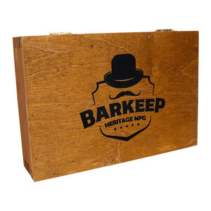 CEDAR BOX 2" BK FOAM, BKP LOGO CEDAR BOX 2" BK FOAM, BKP LOGO