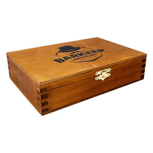 CEDAR BOX 2" BK FOAM, BKP LOGO CEDAR BOX 2" BK FOAM, BKP LOGO